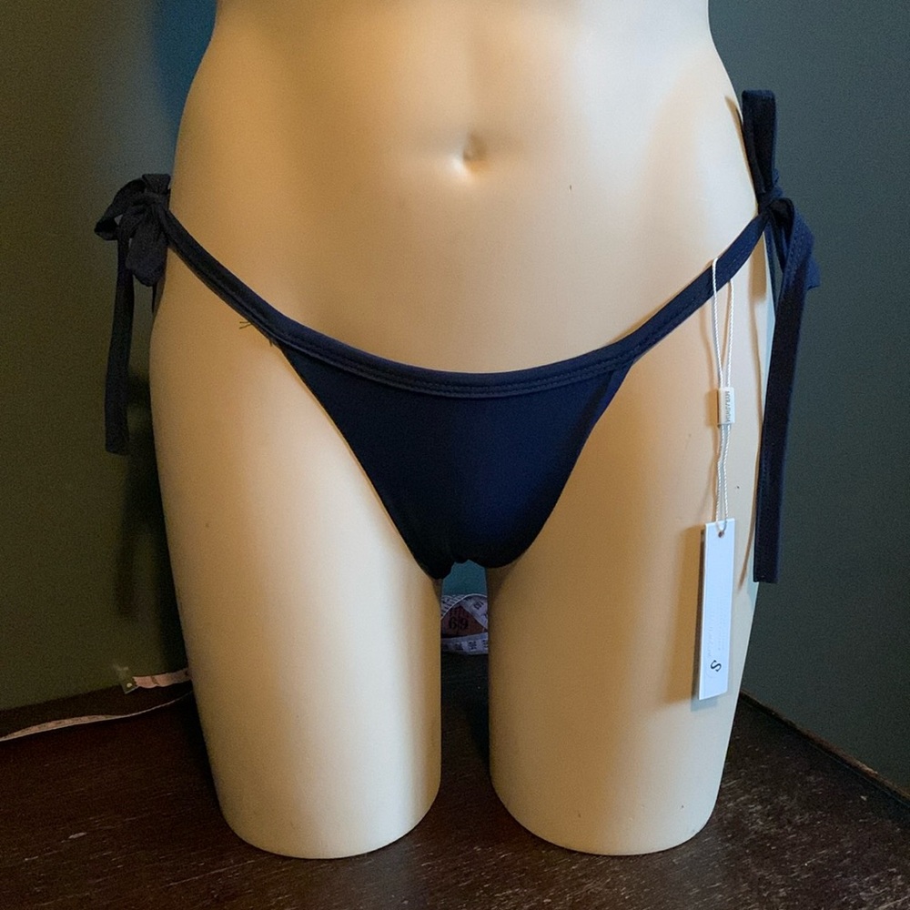 BNWT MYRASWIM tie-side thong bottom